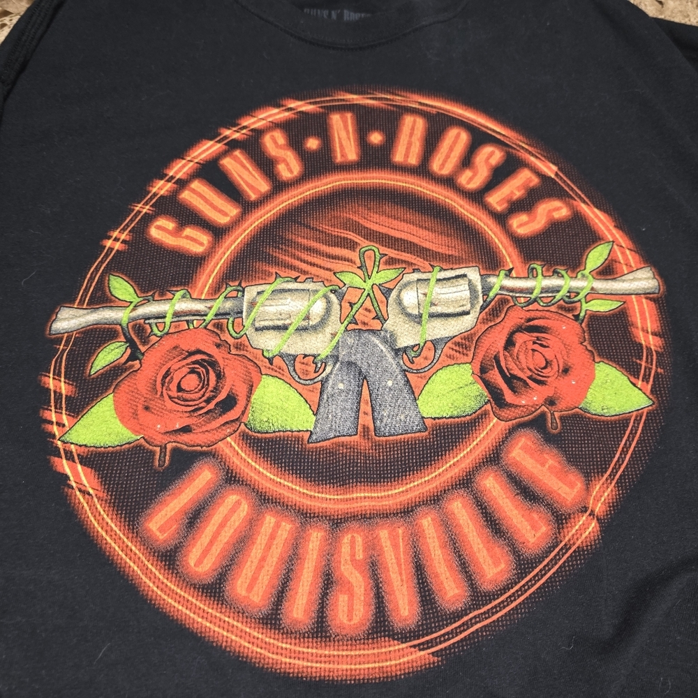 2017 Guns N' Roses TOUR NOT IN THIS LIFETIME Graphic T-Shirt LOUISVILLE SIZE XXL